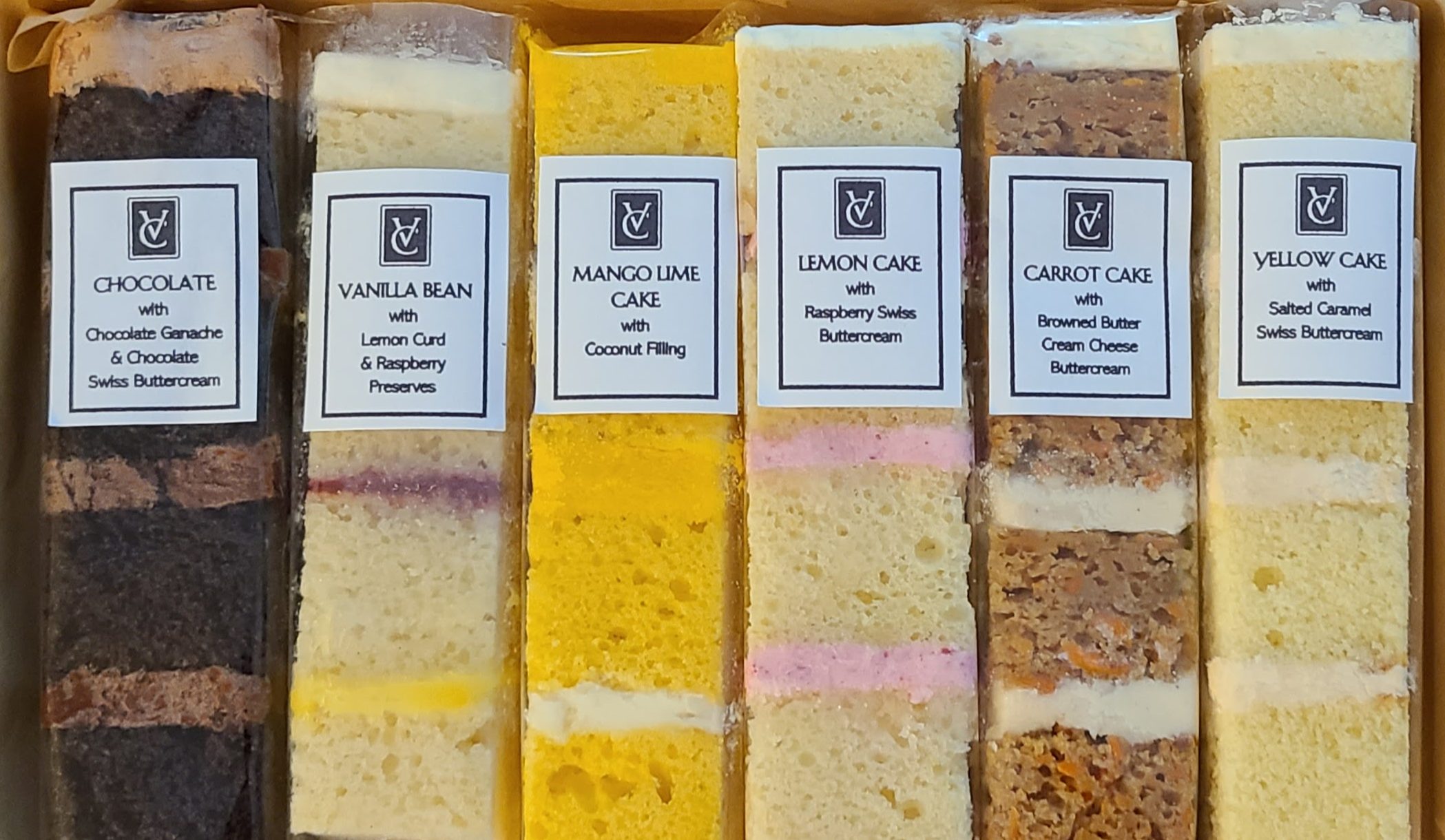Gourmet Cake Tasting Box – Verbena Crowe